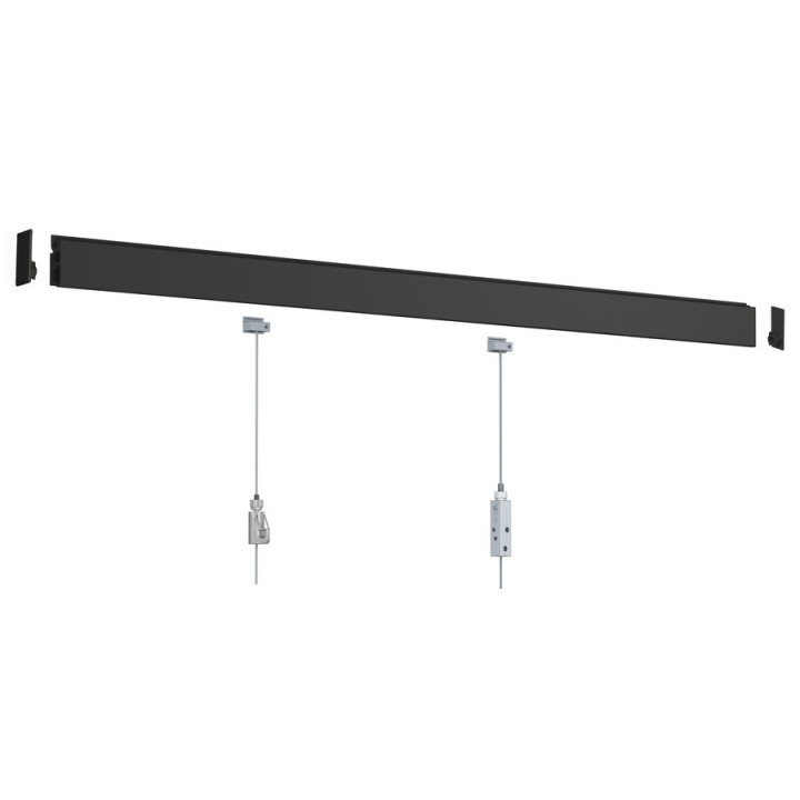 KITS SLIDER T&S Cable de acero negro