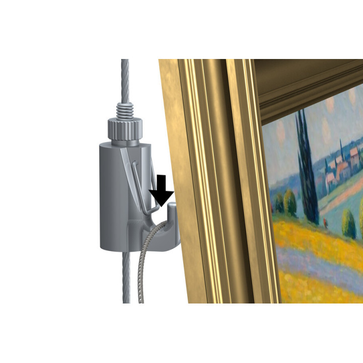 GANCHO TRACK & WIRE de seguridad