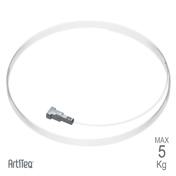 Cable NYLON TWISTER MICRO 200 cm para colgar cuadros