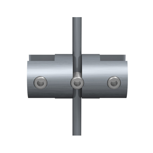Abrazadera de sujeción doble para cables