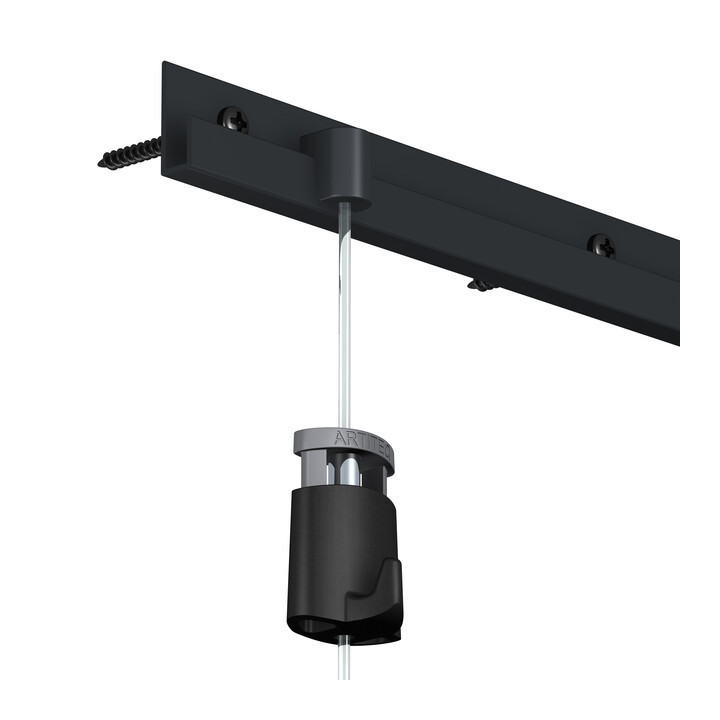 Adaptador de cables NEGRO para colgar cuadros