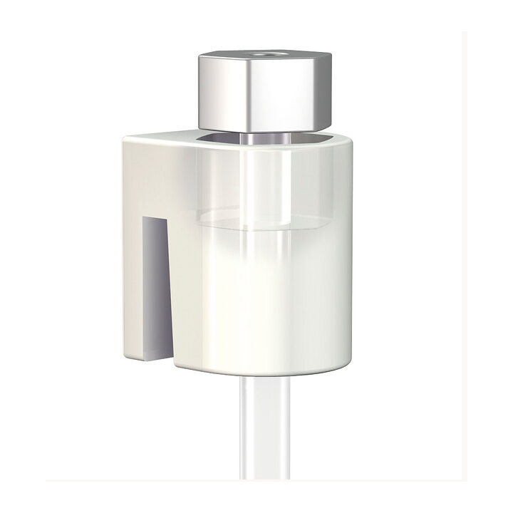 kit ClassicRail blanco para colgar cuadros sin taladrar