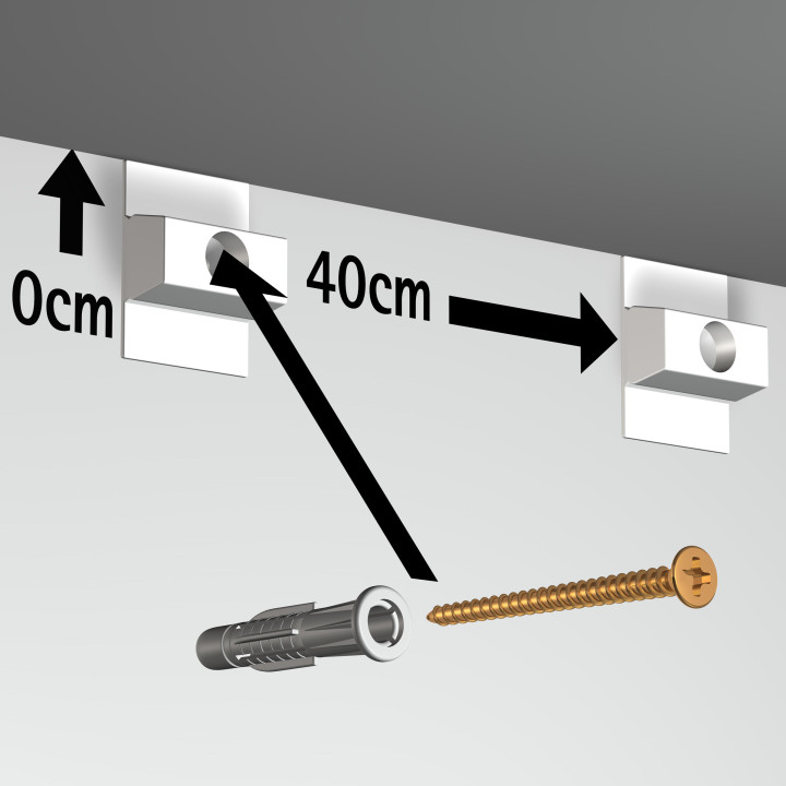 Sistemas para colgar cuadros en la pared