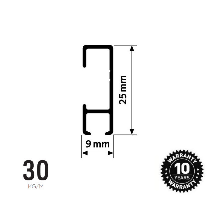 Guía para colgar cuadros ClickRail 200 cm. imprimacion