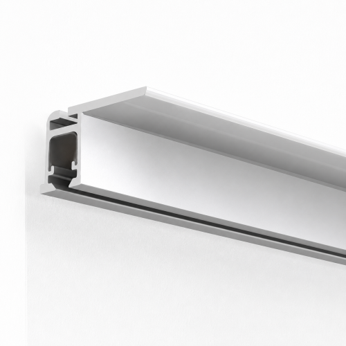 Guía para colgar cuadros TOPRAIL FLAT BLANCO 200 CM 45 KG