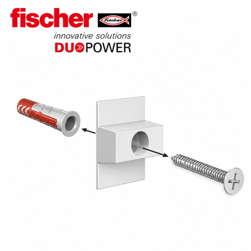 Clip conector soporte ClickRail