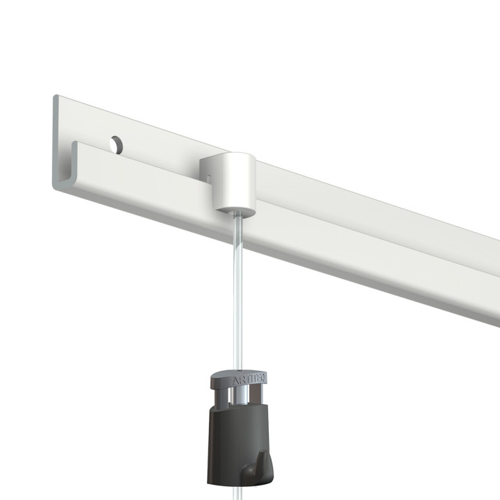 Adaptador de cables PLATA para colgar cuadros