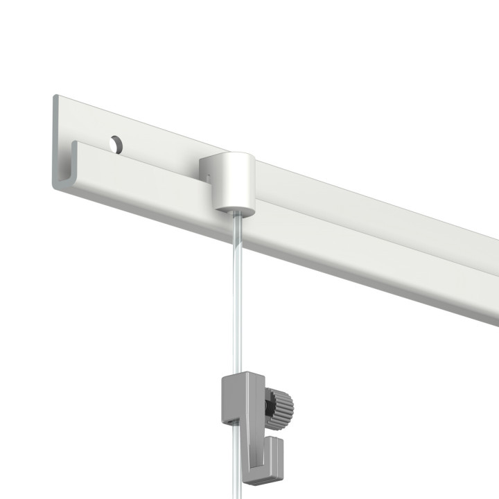 Adaptador de cables PLATA para colgar cuadros