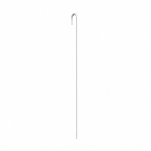 Varilla blanca de 200 cm para colgar cuadros