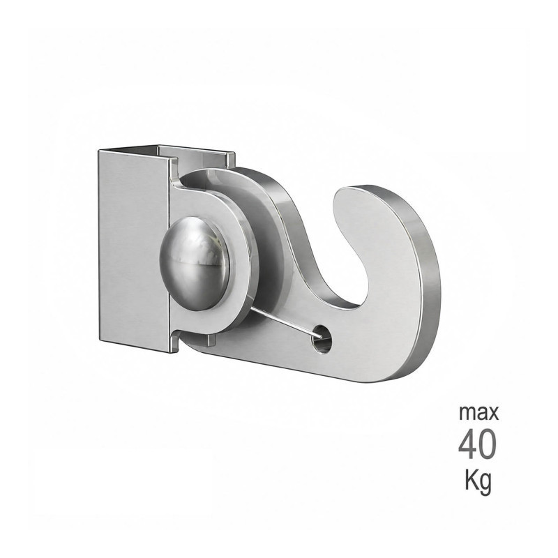Gancho varilla cuadrada 40 Kg