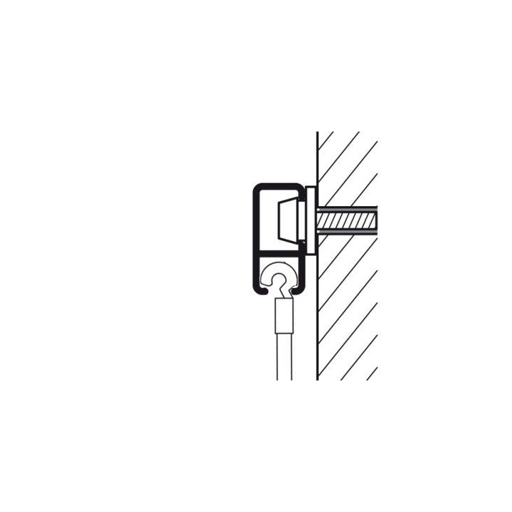 Cable nylon  para colgar cuadros