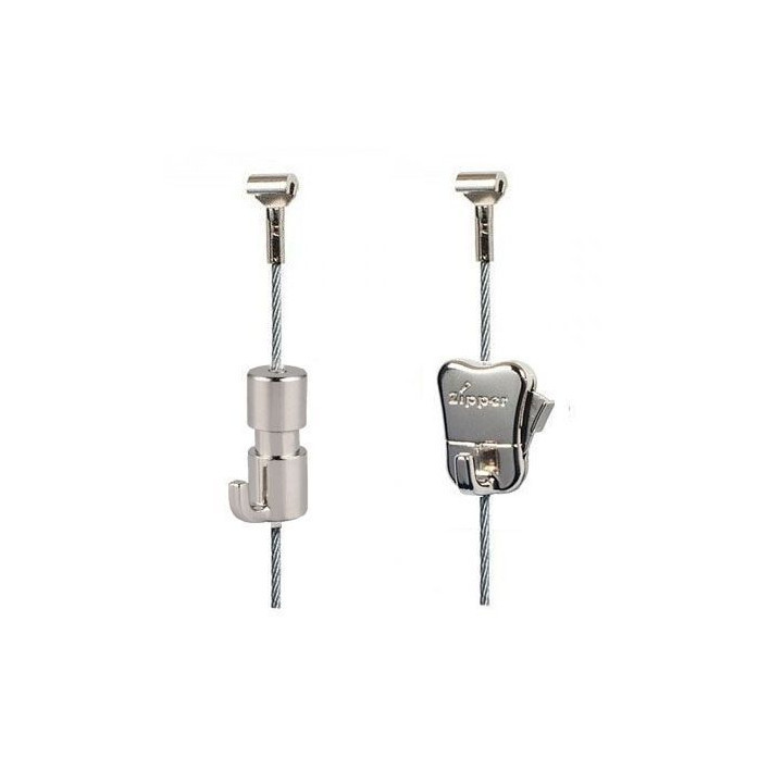 Cable de acero con cobra 400 cm