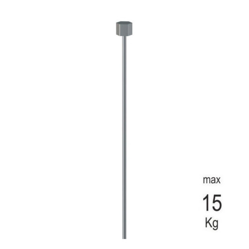 Colgar cuadros con Cable nylon con tope invisible. 150 cm