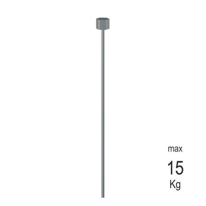 Colgar cuadros con Cable nylon con tope invisible. 150 cm