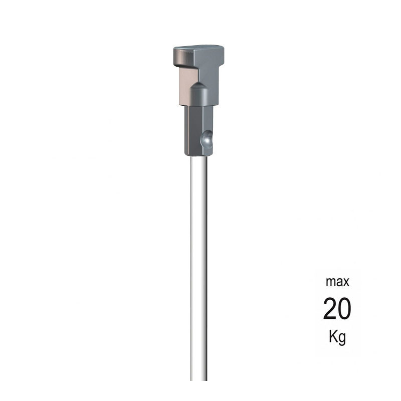 Varilla blanca 2 mm con TWISTER