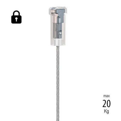 Colgar cuadros con Cable Nylon 2 mm con TWISTER cliq2fix