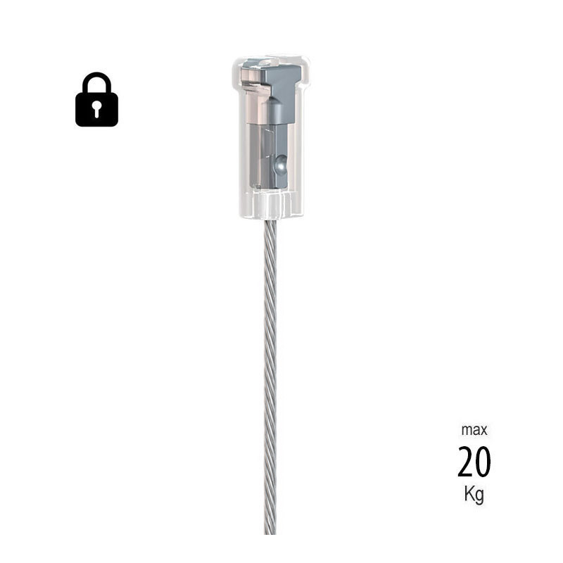 Cable ACERO con TWISTER CLIQ2FIX