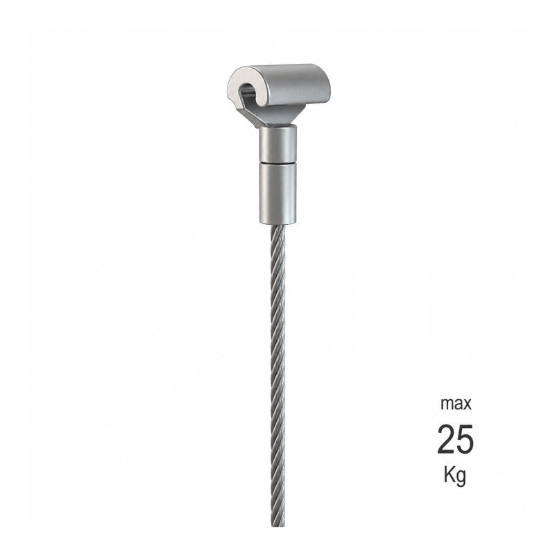 Cable de acero con COBRA MAX FORTE 2mm