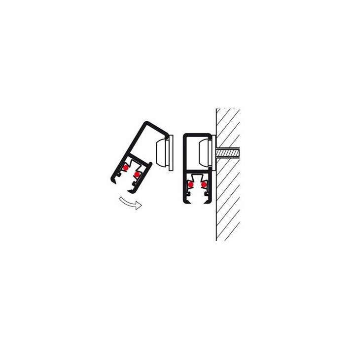 MULTIRAIL BLANCO para colgar cuadros