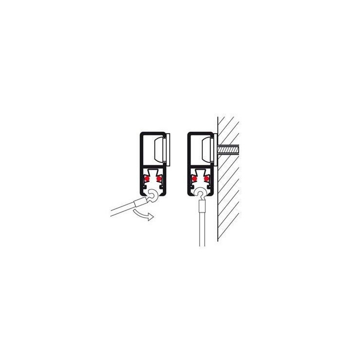 MULTIRAIL BLANCO para colgar cuadros