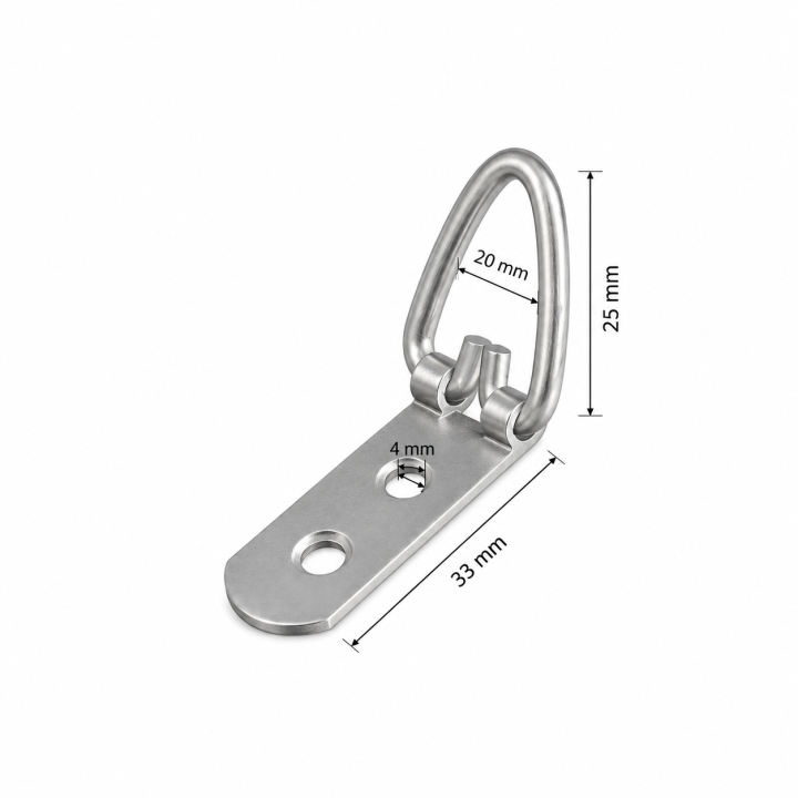 Colgador reforzado 2 taladros. 10 ud