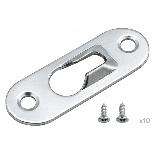 Colgador ojo de cerradura. 10 ud