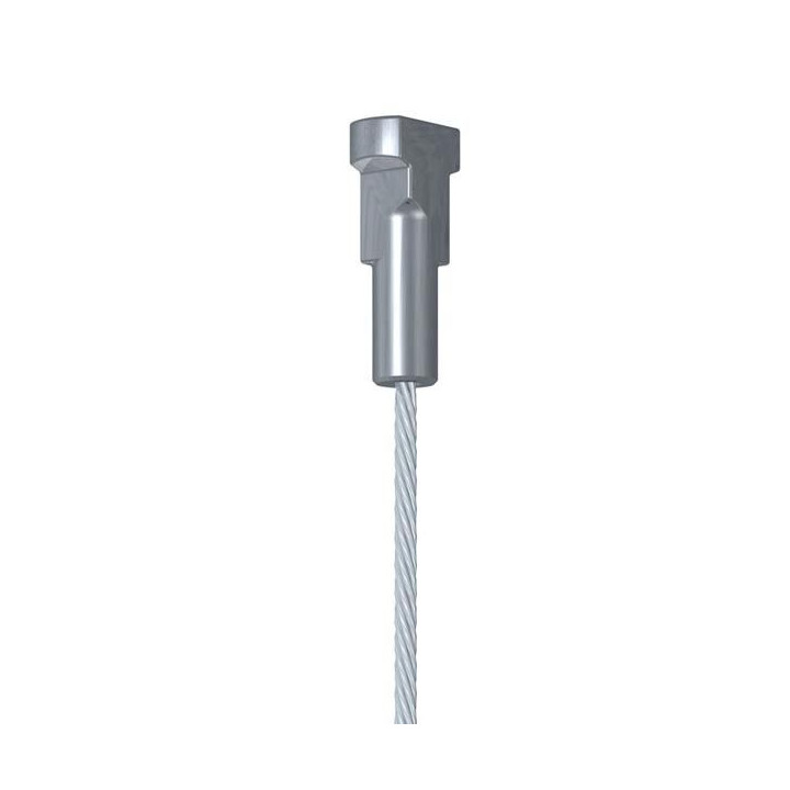 Cable ACERO TWISTER MICRO 200 cm para colgar cuadros