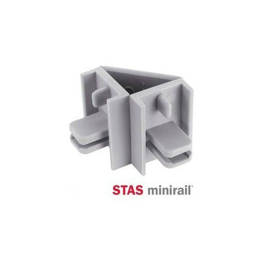 Combi / Extremo plata para guías MiniRail