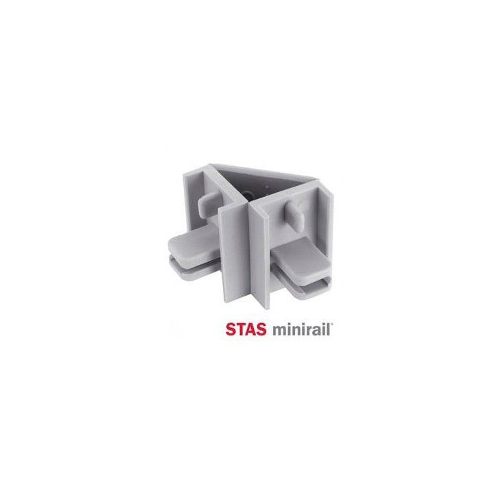 Combi / Extremo plata para guías MiniRail