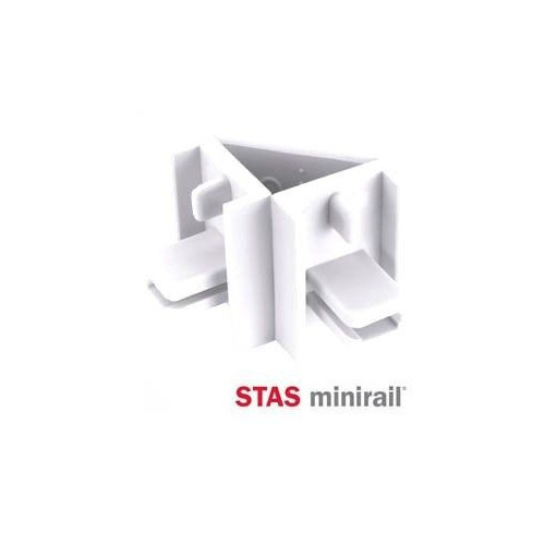 Combi / Extremo blanco para guías MiniRail