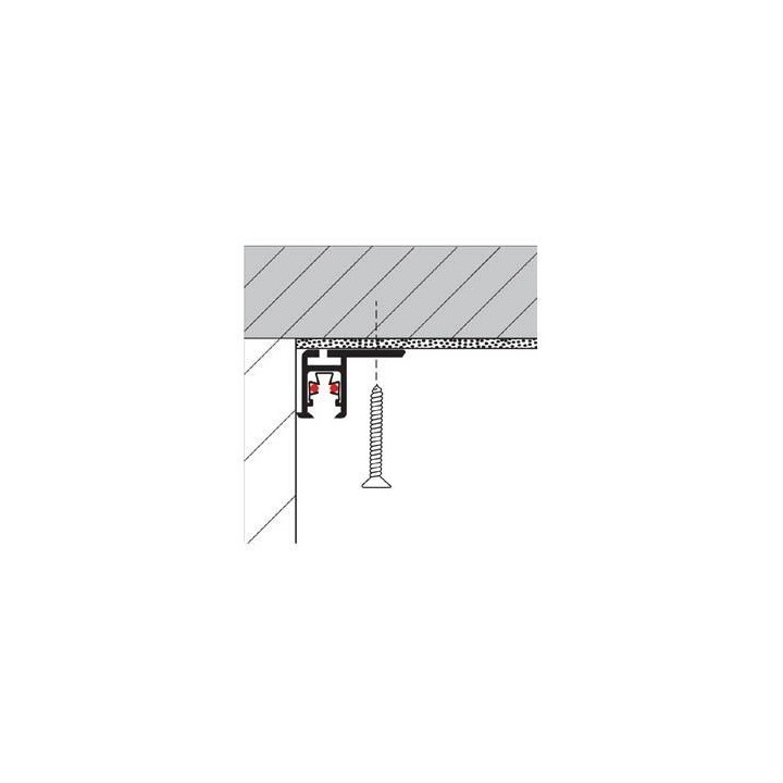 rail techo electrico para cuadros