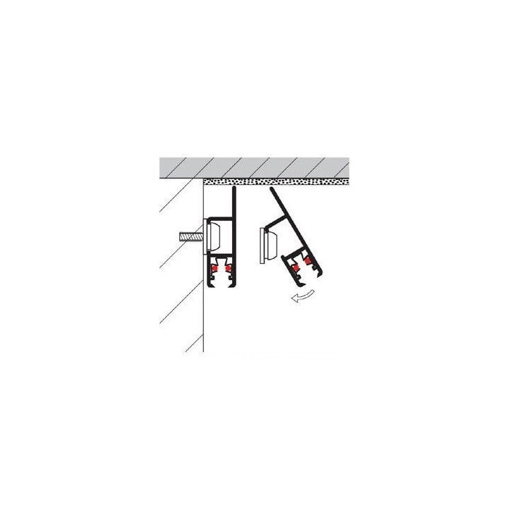 Guía para colgar cuadros MULTIRAIL MAX ELECTRICO