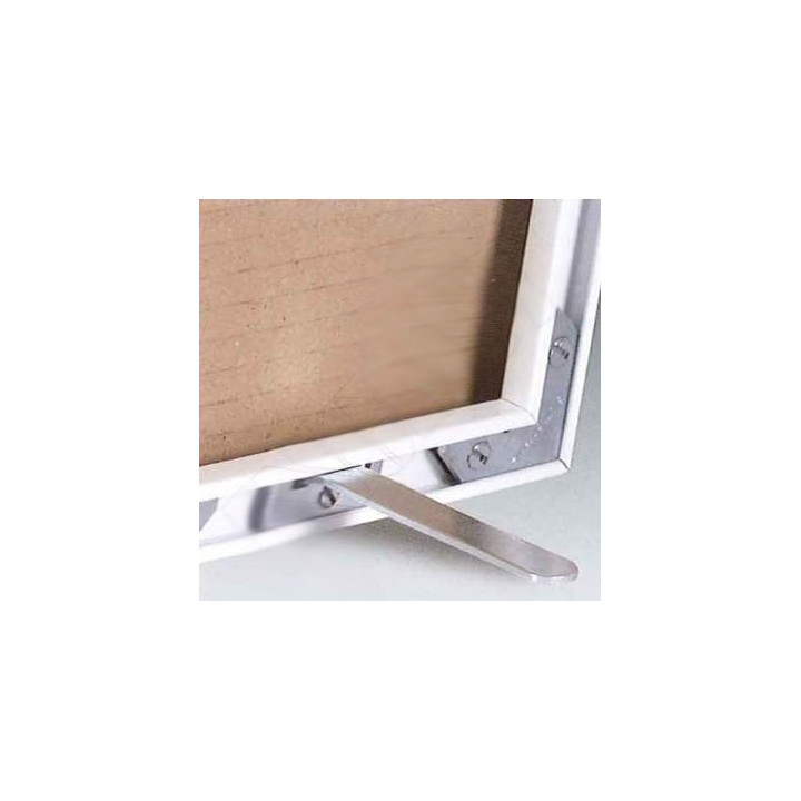 Soporte para molduras de alumnio