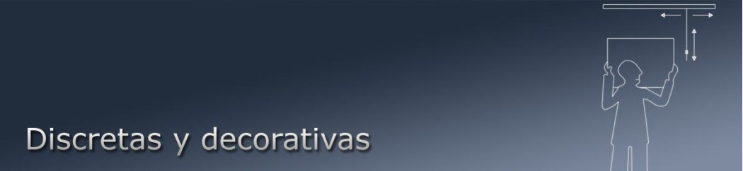 Guias de techo para colgar cuadros