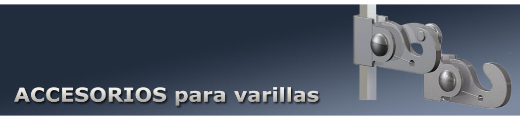 GANCHOS PARA VARILLAS