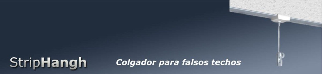 COLGADOR FALSOS TECHOS
